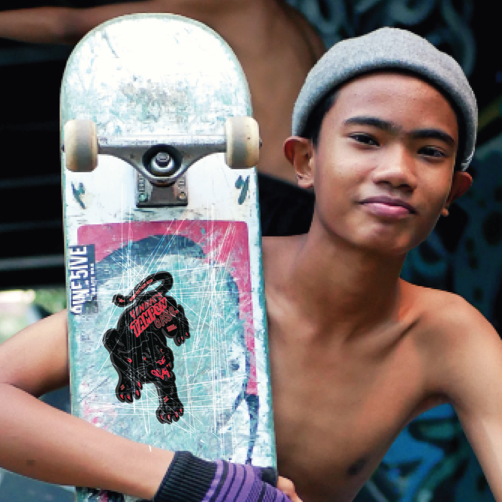 The VINTAGE PANTHER Sticker