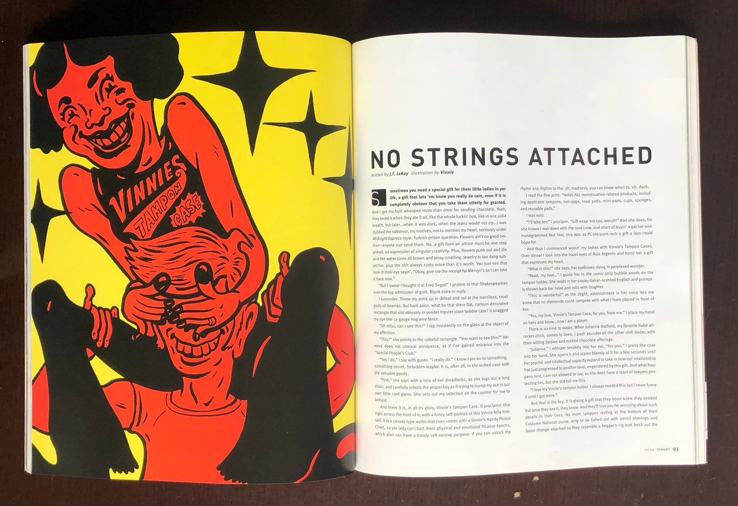 The VINTAGE VINNIE SWOOP TEE