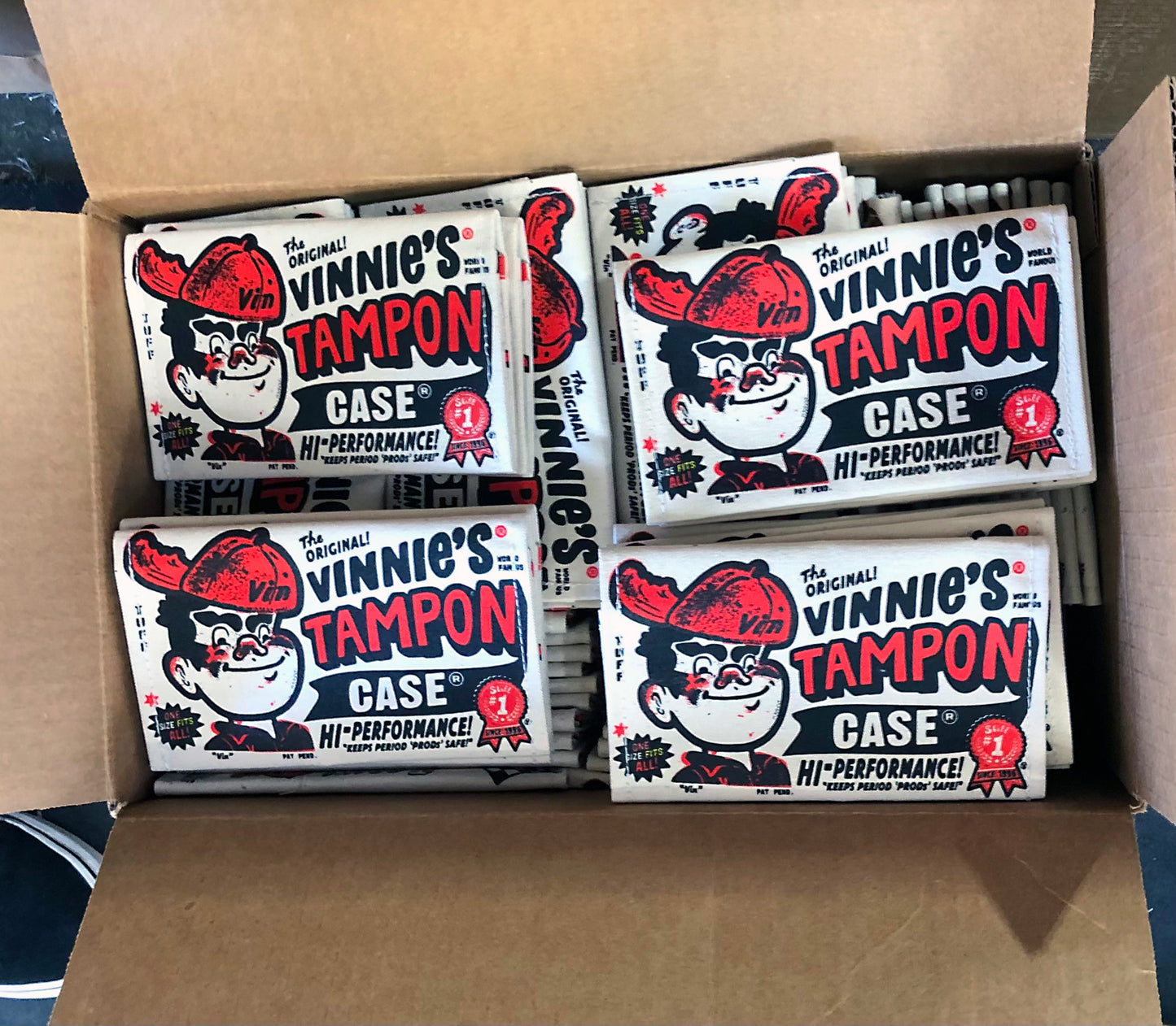 The CLASSIC VINNIE'S TAMPON CASE