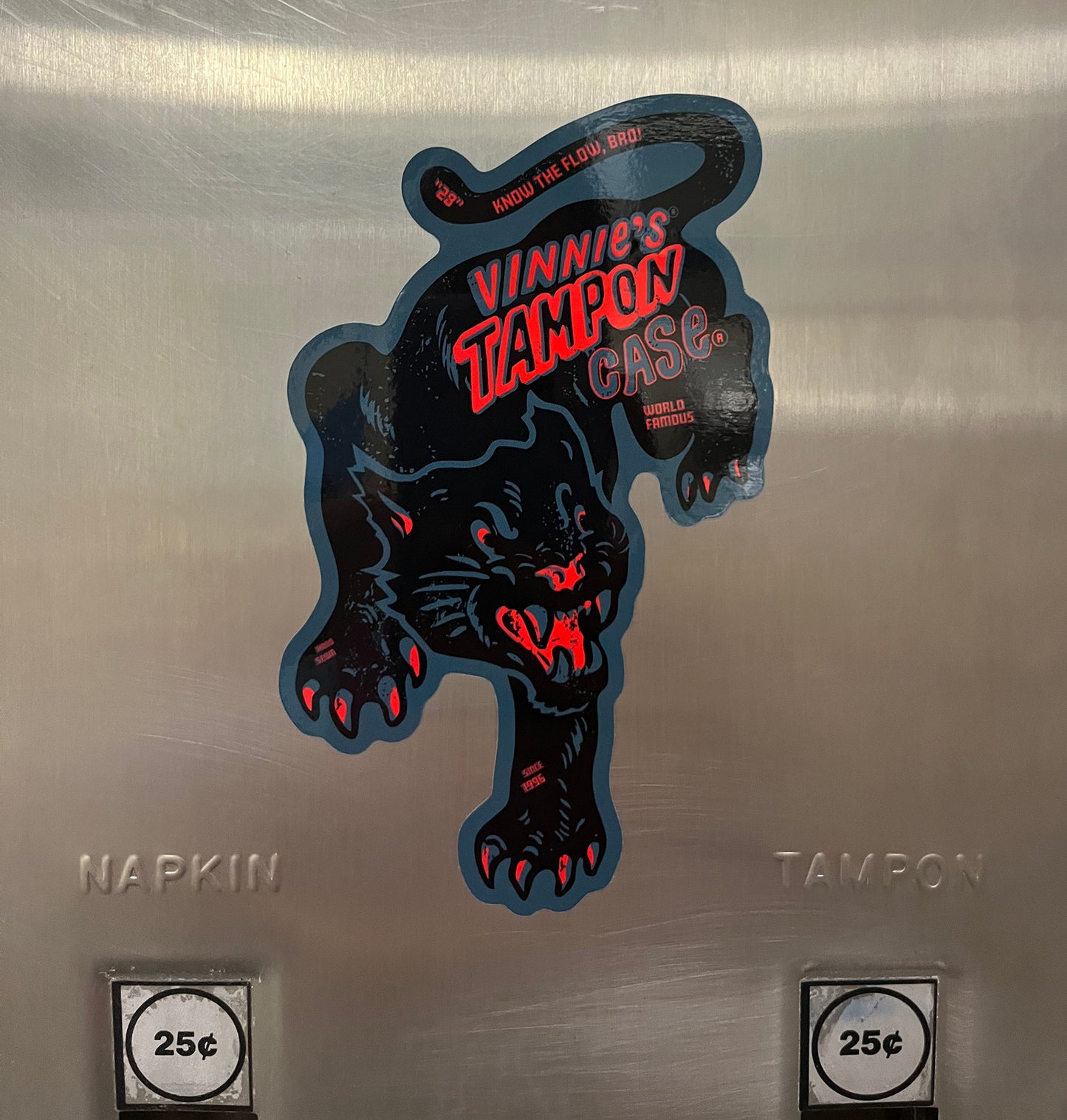 The VINTAGE PANTHER Sticker