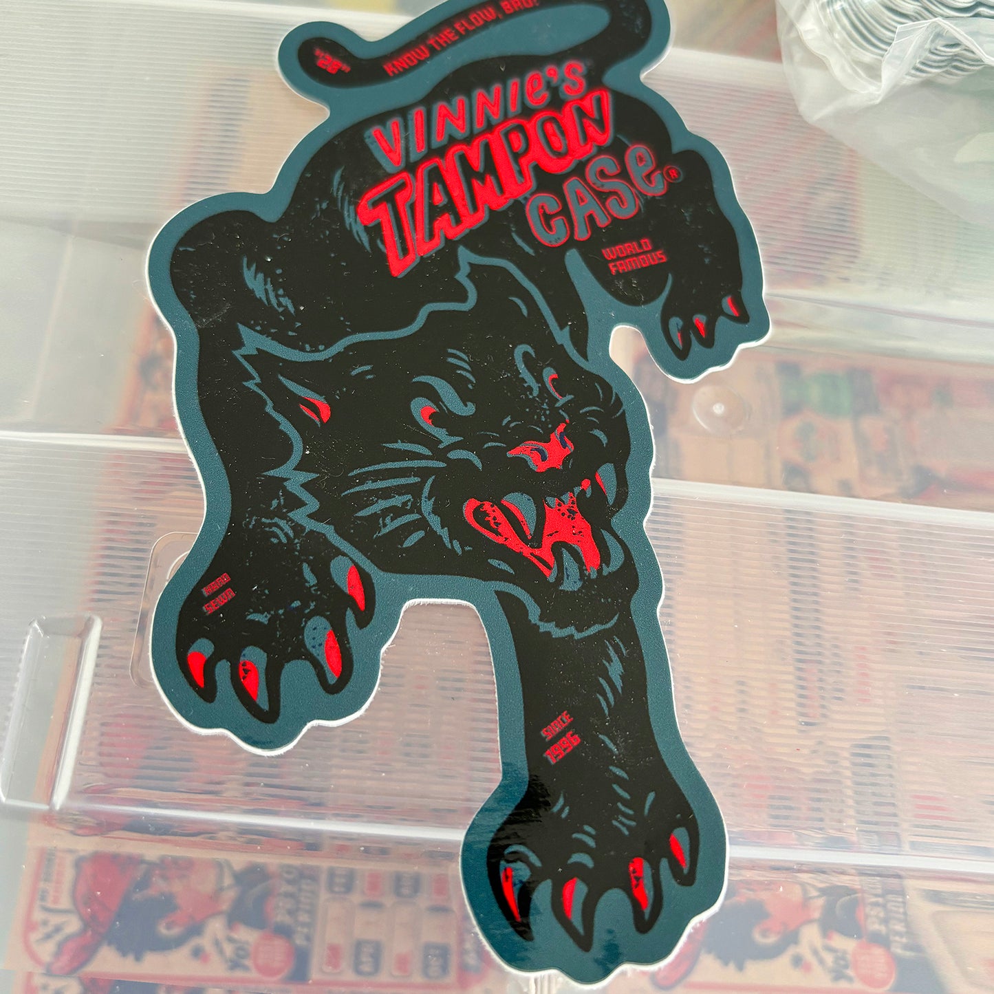 The VINTAGE PANTHER Sticker