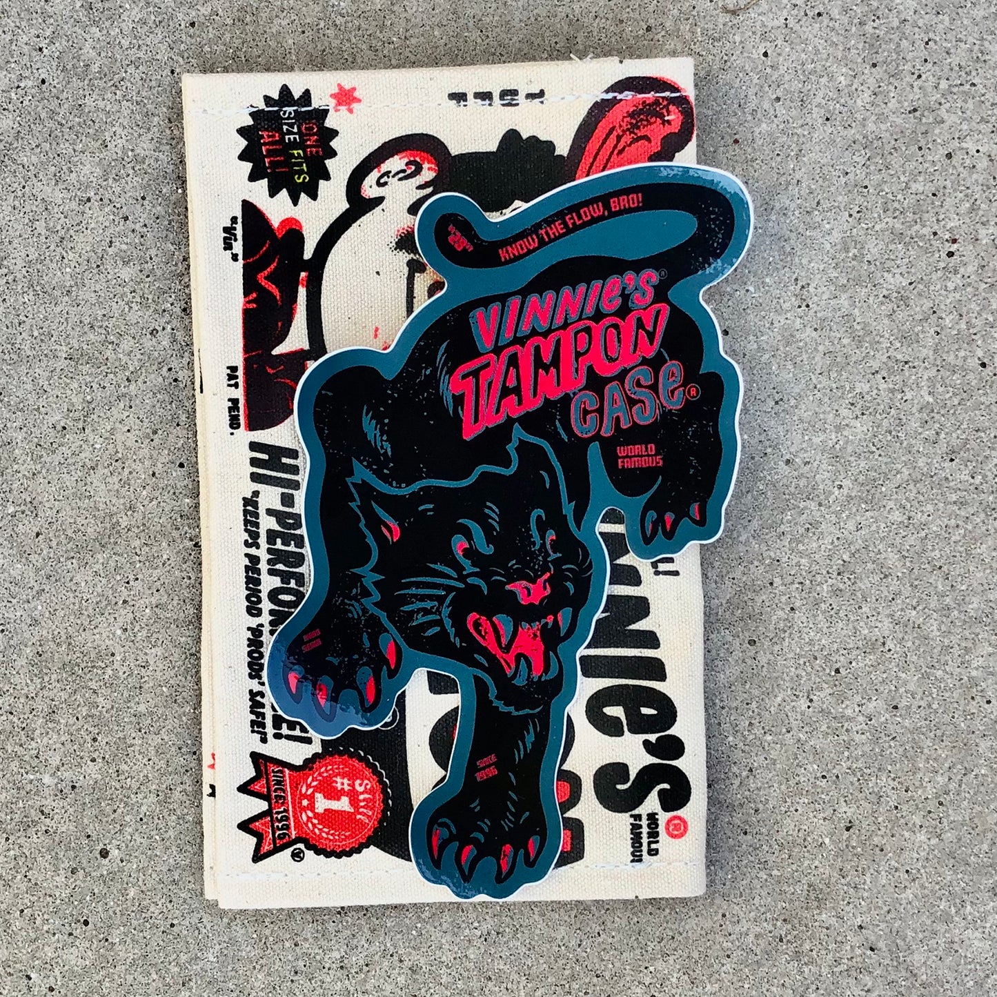 The VINTAGE PANTHER Sticker